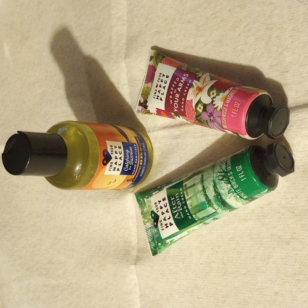 Find your happy place lotions 3 pack